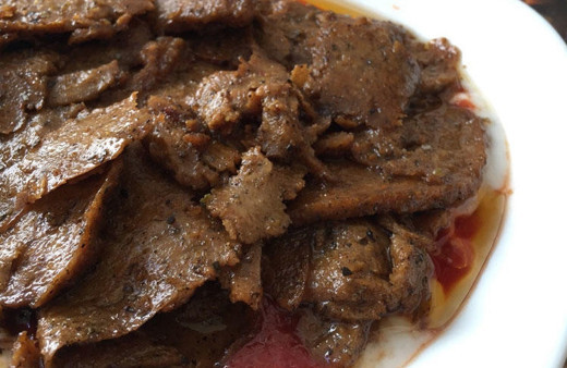 Bu iskenderin içinde bir gram et yok!