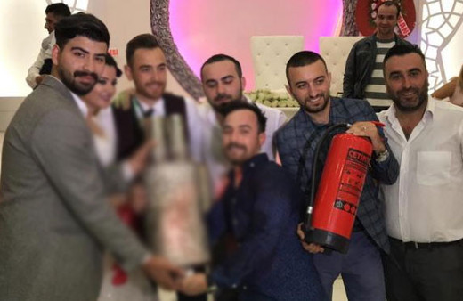 Damada takılan takı hayrete düşürdü