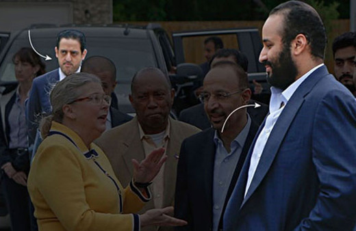 Katiller ve Suudi Prens yan yana! Her gittiği yere götürdüğü isim...