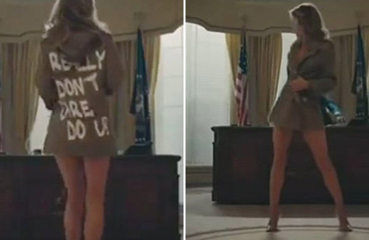 ABD'yi ayağa kaldıran First Lady Melania Trump klibi