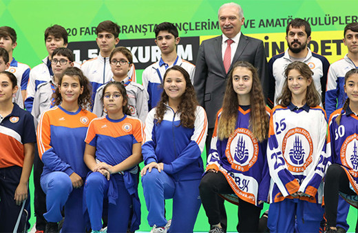 İBB Başkanı Mevlüt Uysal: 'Spor yapmayan kalmasın'