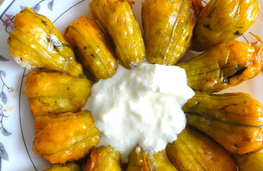 Kabak çiçeği dolması nasıl yapılır?