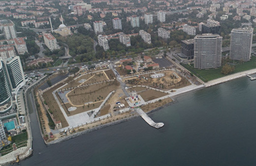 Başkan Mevlüt Uysal'ın müjdesini verdiği yer havadan görüntülendi
