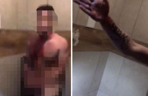 Kız çocuğunu istismar eden sapığı böyle linç ettiler! 