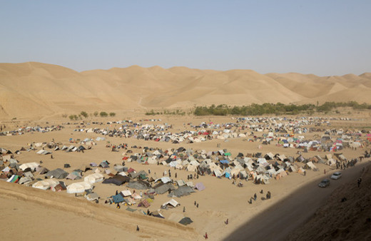 Kuraklıktan kaçtılar şimdi ise...