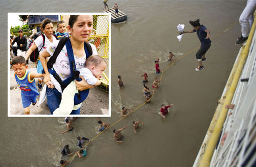 Ölümden böyle kaçıyorlar! Sınırda insanlık dramı...