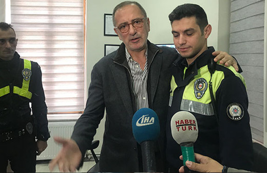 Fatih Altaylı küfür ettiği polis memurundan böyle özür diledi