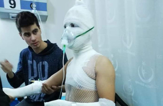 Ders çalışırken hastenelik oldu