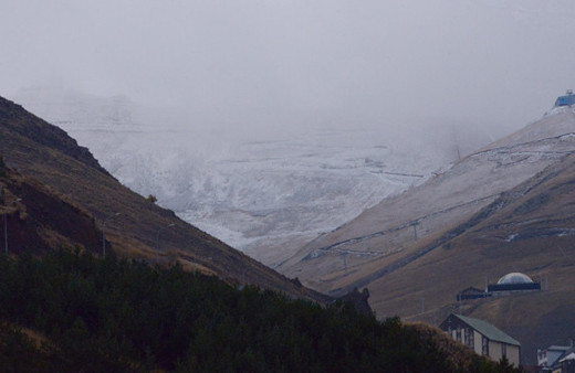 Mevsimin ilk karı düştü