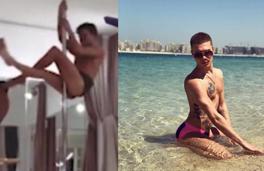 Samet Liçina direk dansı yaptı olanlar oldu Kerimcan'ın kankası