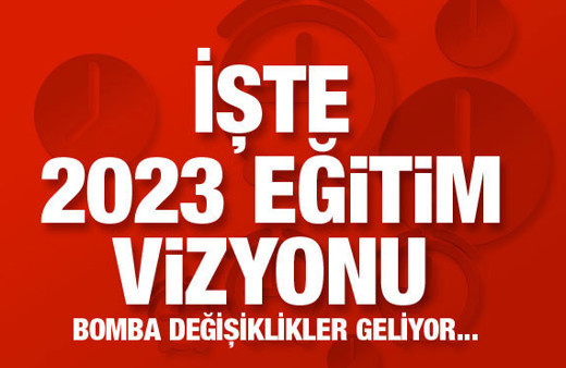 İşte 2023 Eğitim Vizyonu! Bakan Ziya Selçuk açıkladı 
