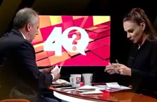 Muharrem İnce Buket Aydın'ın 40 programına konuk oluyor