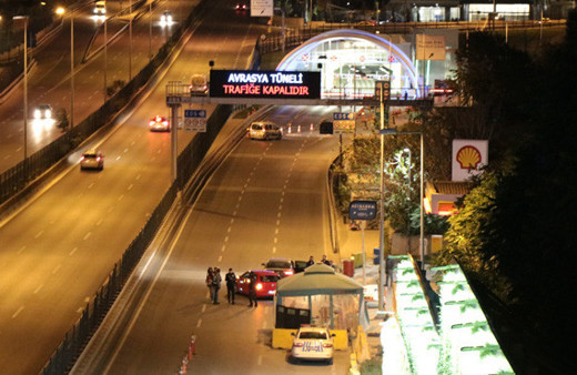 Avrasya Tüneli'nde bakım-onarım çalışması