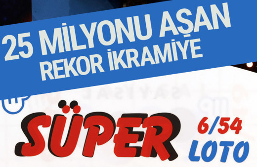 Süper Loto çekilişi için bu 6 rakama bakın kimse bilemedi ikramiye katlandı