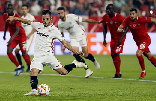 Sevilla Akhisarspor UEFA Avrupa Ligi maçı golleri ve geniş özeti