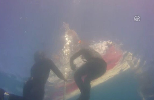 Şahika Ercümen'den Salda Gölü'nde dünya rekoru