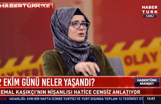 Cemal Kaşıkçı'nın nişanlısı Hatice Cengiz'den canlı yayında dikkat çeken açıklamalar