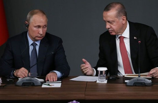 Erdoğan ve Putin zirve sonrası tekrar görüştü