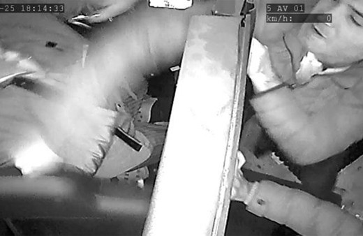 Çorum'da özel halk otobüsünde kavga