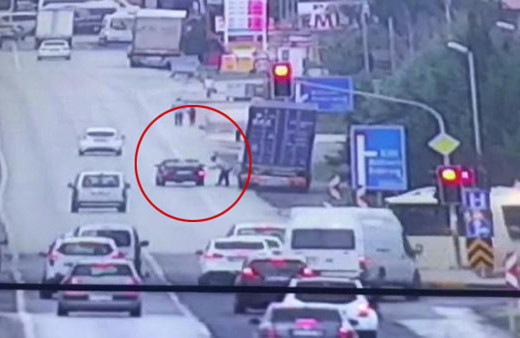 Tartıştığı TIR şoförüne kurşun yağdırdı