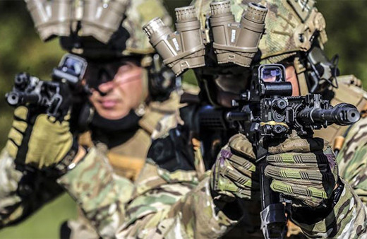 Teröristlerin taciz ateşine çok sert karşılık verildi