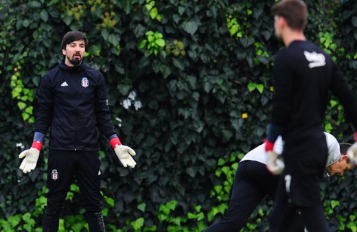 Beşiktaş idmanında sinirler gerildi! 'Rezalet'