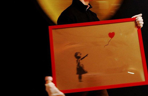 1 milyon poundluk sanat eseri kendini imha etti