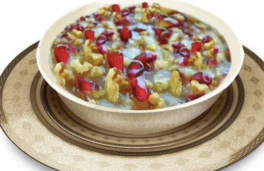 Aşure tarifi Oktay Usta sırasıyla tüm aşure malzemesi