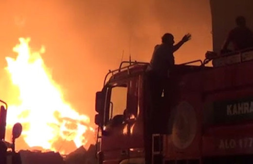 Üsküdar’da yangın: 1 ölü, 2 yaralı