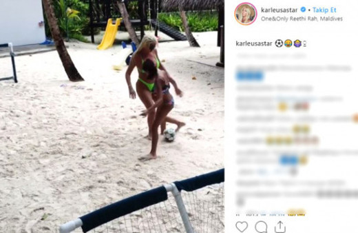 Jelena Karleusa'dan büyük beğeni toplayan paylaşım