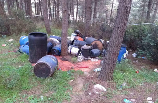 Ormanlık alanda şok görüntüler! Vatandaşın hayatını hiçe saydılar...