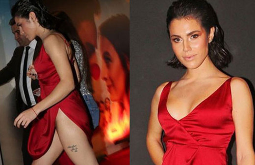 Survivor yarışmacısı Serenay Aktaş yürek hoplattı! Derin yırtmaca bakan bir daha baktı