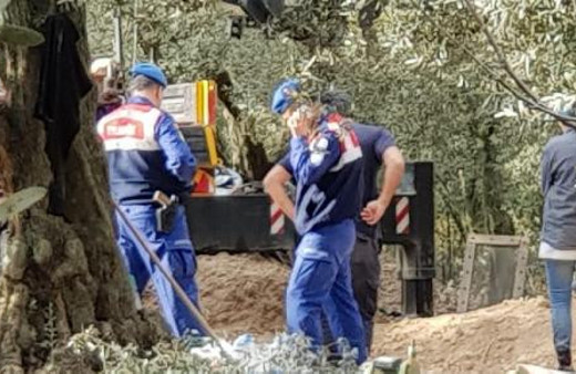 Roma'nın generalleri bulundu kapak vinçle açıldı