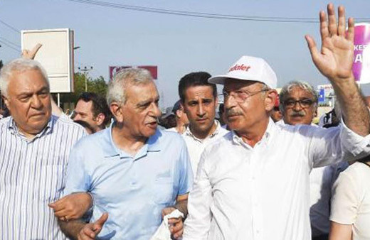 Kılıçdaroğlu ile Ahmet Türk gizlice buluştu yanlarında bir medya patronu vardı