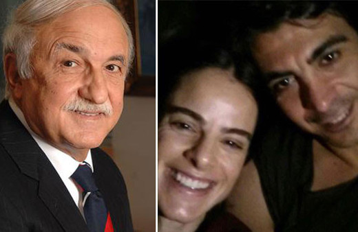 Beyaz TV'de olay iddia İbrahim Kutluay'la Evdina Sponza'ı Hüsnü Özyeğin bastı