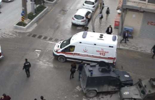 PKK'lı teröristler işçilere füzeyle saldırdı