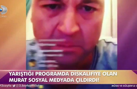 MasterChef'ten elenen Murat çılgına döndü! Olay video 