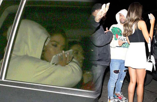 Yıldız futbolcu 4 kadınla yakalanınca kaçacak yer aradı