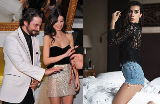 Ahmet Kural'ın eski nişanlısı Burcu Kıratlı fena yakalandı! Ünlü şarkıcıyla el ele...