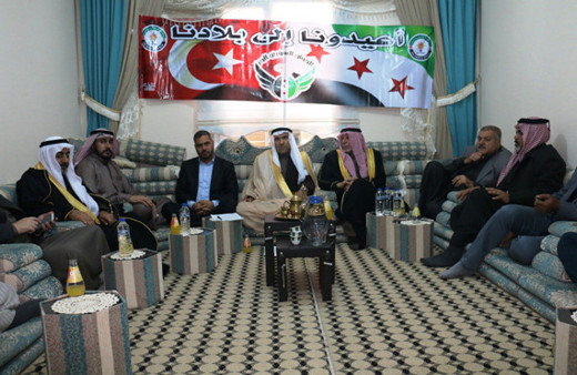 Akçakale'de buluşan Suriyeli aşiretler ilan etti