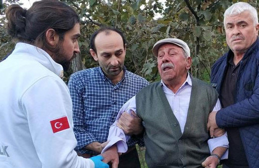 Samsun'da yaşlı kadın yanarak can verdi