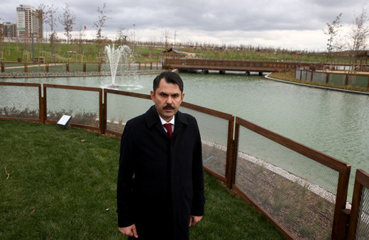 Murat Kurum Başakşehir Millet Bahçesi'nde inceleme yaptı