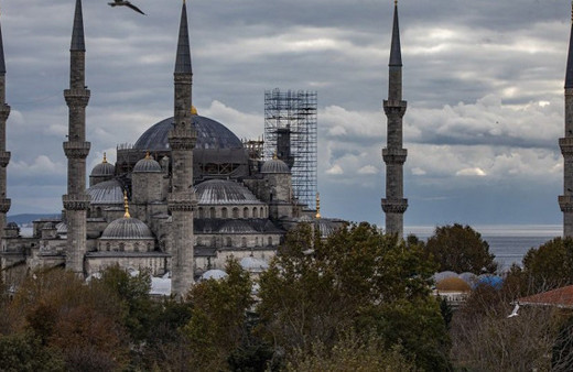 Sultan Ahmet'te inanılmaz görüntü Artık 5 minare