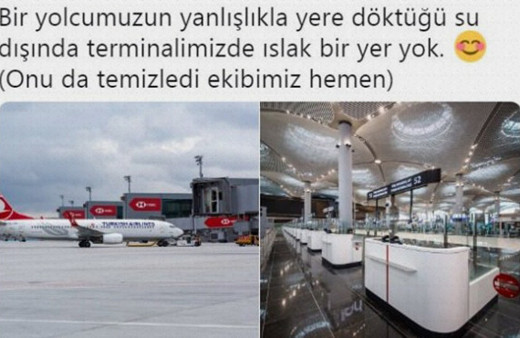'İstanbul Havalimanı'nı su bastı' diyenlere İGA'dan esprili cevap!