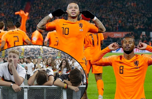 Hollanda Fransa'yı devirdi Almanya küme düştü!