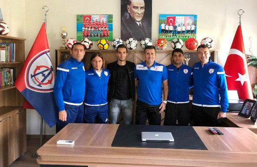 Fenerbahçeli Barış Alıcı'dan Altınordu ziyareti