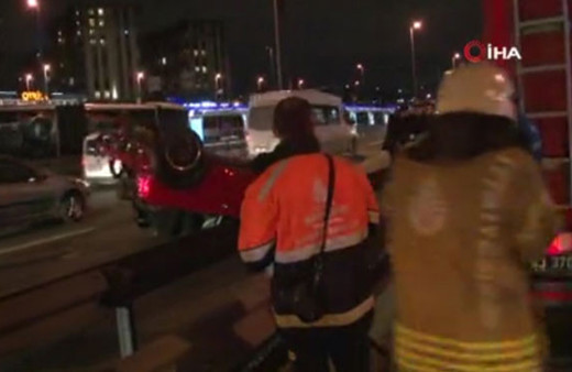 Twitter fenomeni Semih Varol E-5’te kaza yaptı