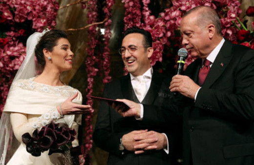 İlker Aycı evlendi şahitliğini Erdoğan yaptı
