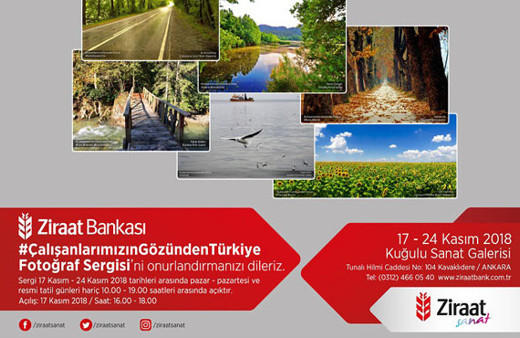 Ziraat Bankası Ankara Kuğulu Sanat Galerisi’nde çalışanların fotoğraf sergisi açıldı