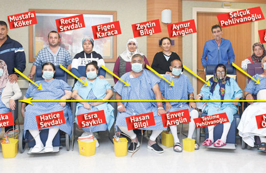 Türk doktorlardan son yılların en büyük böbrek nakli